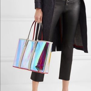 Louboutin - Cabata Transparent Glitter Tote